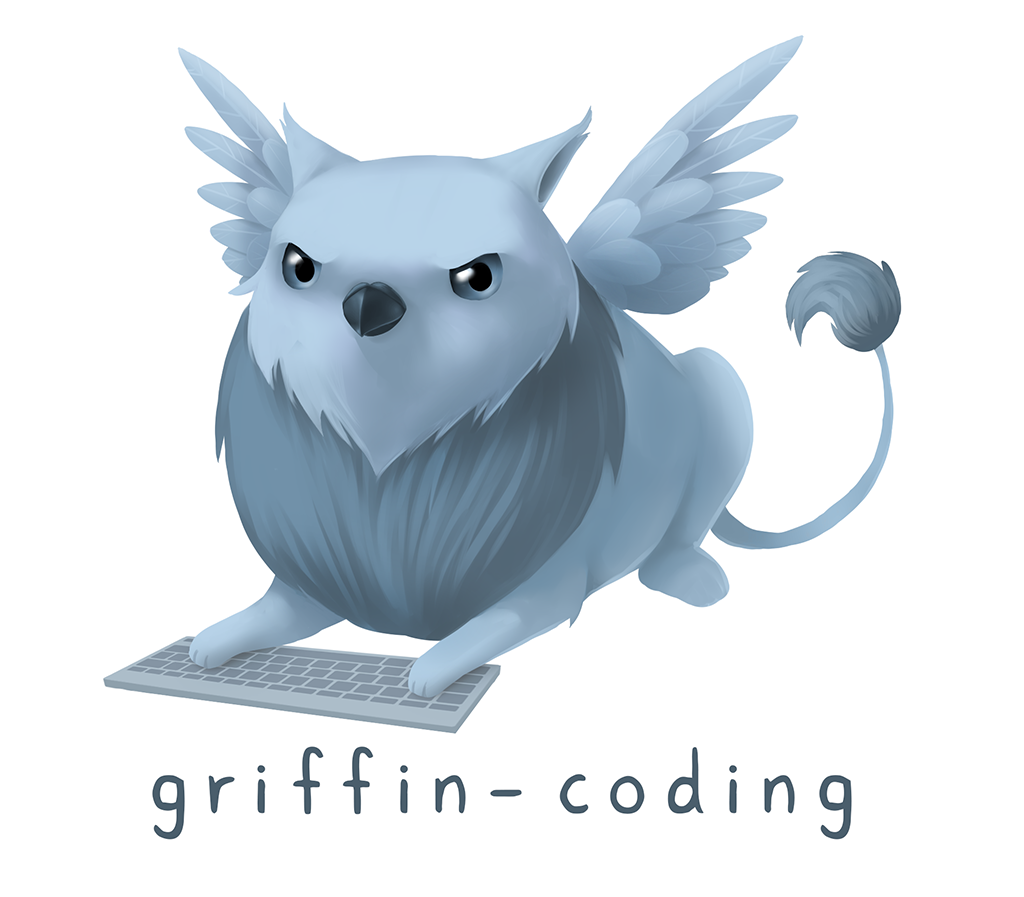 Griffin Coding illustrated logo